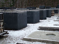 Plac produkacja szamb betonowych Piła